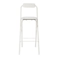 thumbnail image 6 of Foldable Chair Tall Folding Chair Portable Folding Stool W/ Backrest 70cm Seat, 6 of 16