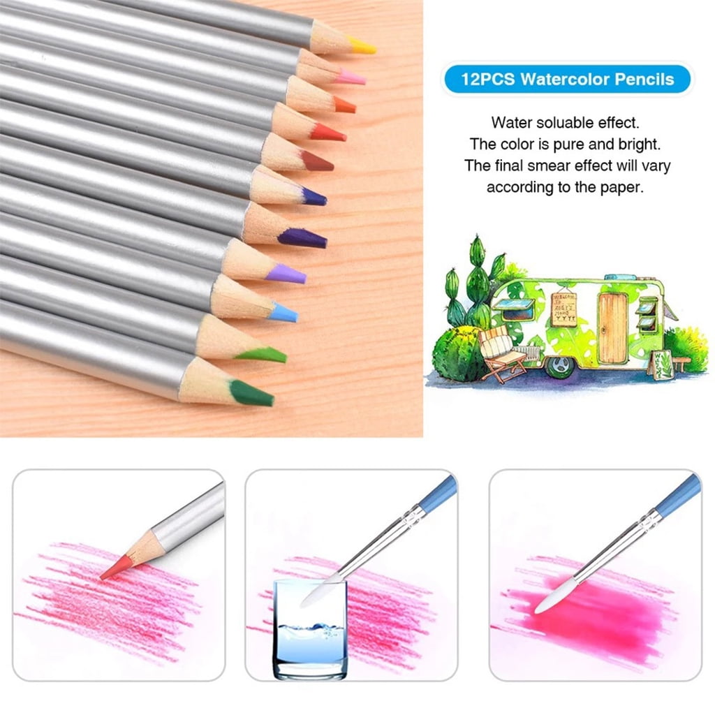 YROHGKPN 72pcs Drawing Sketch Pencils Set Charcoal Pencil Eraser Art Craft Painting Kit