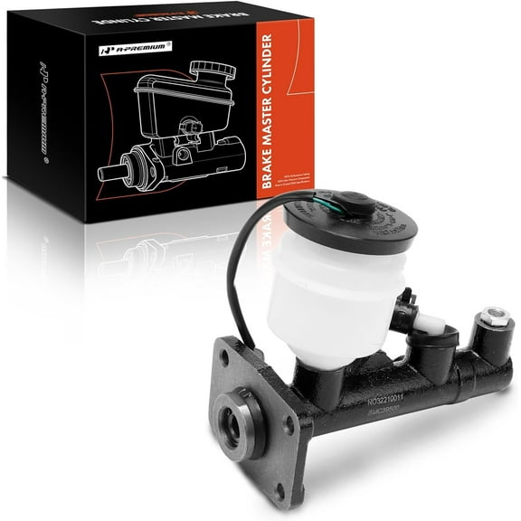 A-Premium Brake Master Cylinder with Reservoir and Sensor Compatible with Toyota Vehicles - 4Runner 1984-1988, Pickup 1979-1988, 2.4L - Replace# 4720135470, 4720135360