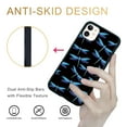 thumbnail image 5 of Case for iPhone 11,Blue Dragonfly Pattern TPU Bumper Anti-Slip Case, 5 of 5