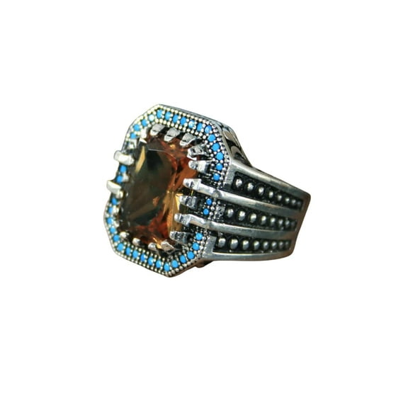 Roarsilver Zultanite Stone Ring,Silver 925k Mens Ring,Handmade Ring,Zultanite Stone,Jewelry Gift For Him an Her | 5