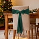 thumbnail image 1 of Hogar y cocina, Decoración del hogar, Decoración navideña con lazos para sillas, lazos elásticos flotantes, cinta decorativa para muchas decoraciones de fiestas navideñas, funda de silla no incluida,, 1 of 6