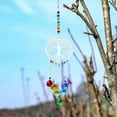 thumbnail image 5 of H&D Suncatcher Window Hanging Rainbow Maker Crystal Ball Drop Decor Tree of Life, 5 of 6