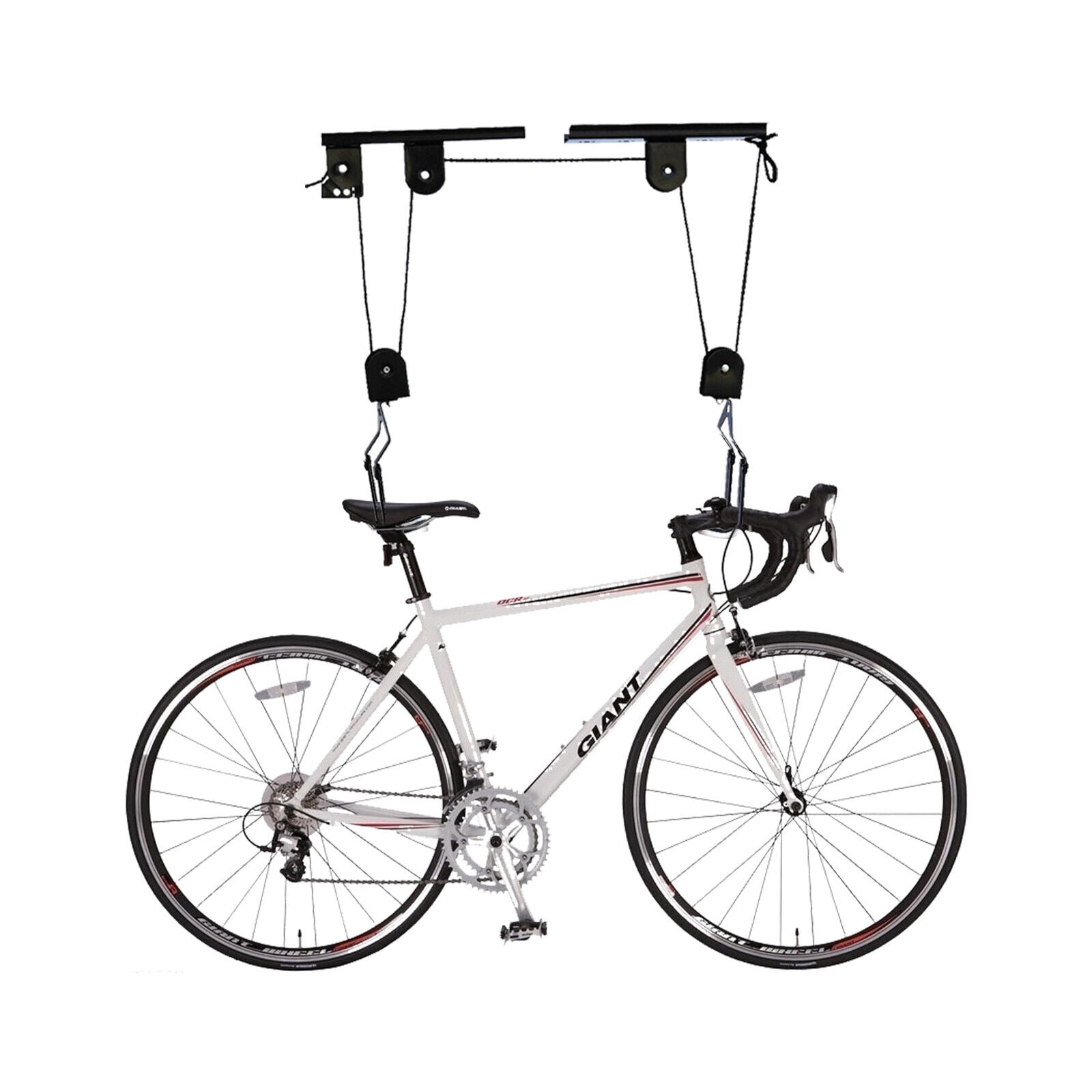 60kg Bicycle Bike Lift Hoist Ceiling Storage Hanger Pulley Rack Garage