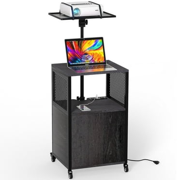 GDLF Heavy Duty Projector Stand with Storage Cabinet