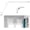 White, variant on Corner Curtain Rod for Windows 30 to 136 Inches, L-shaped Curved Heavy Duty Corner Window Curtain Rods, Adjustable Renter Friendly 1 Inch Black Drapery Rods for Bedroom Living Room