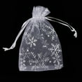 thumbnail image 4 of 100 bolsas de tul con cordón para joyería, dulces, fiestas y Navidad 10 x 15 cm, 4 of 9