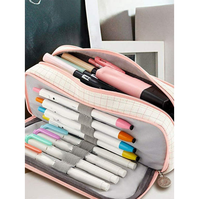 Soft Cute Eyes Pencil Pouch for Girls Students Silicone Pencil Case Storage  Pouch Travel Pouch with