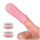thumbnail image 3 of Juego de 8 cepillos de dientes para perros, 4 colores, cepillo de dientes de silicona de 360° para perros y gatos, cepillo de dedo para limpiar lengua y dientes., 3 of 5