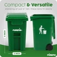 thumbnail image 6 of PurePix Mini Trash Bin with Lid – Small Desk Trash Can for Toothpicks, Office, Home & Car – Green, 6 of 7