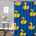 thumbnail image 2 of BCIIG Rubber Ducks Bathroom Decoration Set Polyester Cloth Fashion Shower Curtain with Hooks 36"x72, 2 of 7