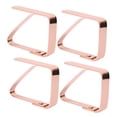 thumbnail image 1 of Ccdes Pinces de Support de Nappe, 4pcs en Acier Inoxydable Pinces de Couverture de Nappe Antidérapante, Pinces de Support de Nappe, 1 of 8