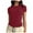 Wine, variant on MNCEKFOD Womens Basic T Shirts Slim Fit Short Sleeve Tshirts Round Neck Crop Outing Layered Classic Fit Tee Shirts Army Green L