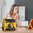 thumbnail image 6 of Herdesigns Construction Excavator Bulldozer Construction Vehicle Toiletry Bag for Women, Travel Makeup Bag, Waterproof Hanging Cosmetic Organizer for Toiletries & Makeup Essentials, 6 of 7