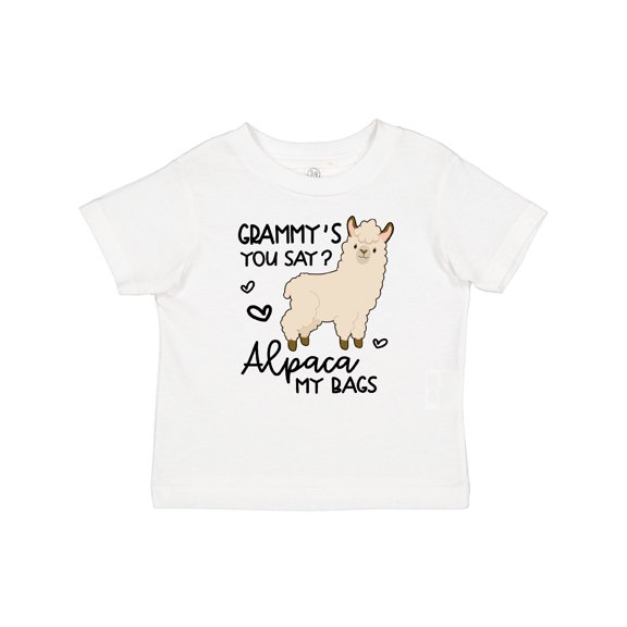 Inktastic Grammy's You Say Alpaca My Bags Boys or Girls Baby T-Shirt