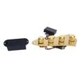 thumbnail image 1 of Loaded Guitar Control Plate, Prewired 3 Way Control Plate Wiring Harness with Tone Volume Control Knob, Bass Guitar Preamp Control Board, 1 of 7