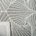 thumbnail image 6 of SAFAVIEH Micro-Loop Carver Geometric Area Rug, Grey/Ivory, 5' x 8', 6 of 10
