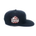thumbnail image 2 of FUBU « FB » Logo 25e Anniversaire Classique Bleu Marine Snapback Chapeau, 2 of 5