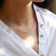 thumbnail image 2 of Design Collar Corto de Oro para Mujer Accesorios Collar para Mujer Mama Novia, 2 of 5