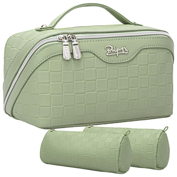 Bolsa organizadora de viaje para maquillaje BOYATU, juego de 3 piezas, impermeable