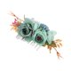 thumbnail image 1 of Ofertas Únicas 1 Pc Peine Lateral de Flores Simuladas Portátil para Mujeres para Fiestas de Tela de Poliéster Azul Hierro, 1 of 1