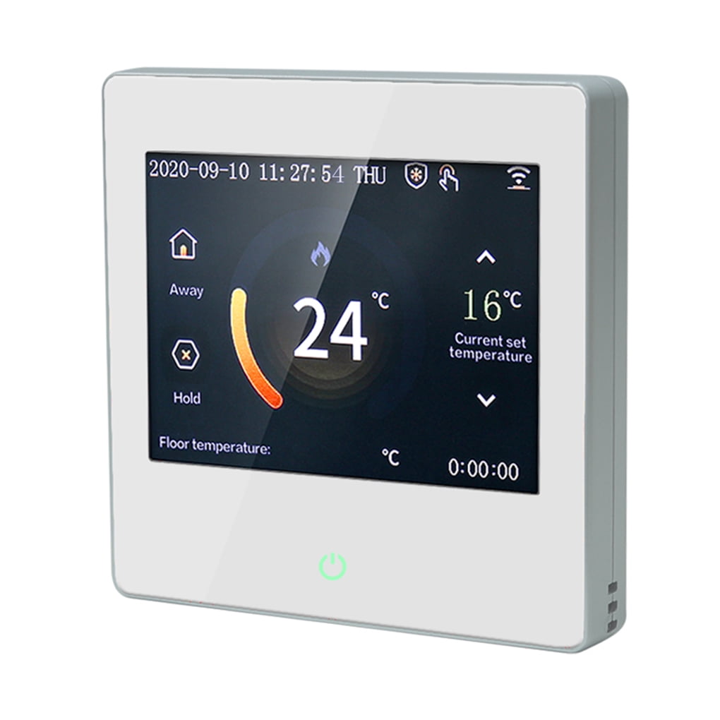 Rinhoo Tuya Thermostat WiFi Smart Heating Temperature Controller LCD Touch  Display Wireless Thermostat - Walmart.com