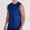 *Blue, variant on Coorders Mens Tank under 5$ George Stretch Active Crew Neck Tank Tops for Mens, Black, XXL