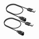 thumbnail image 1 of Chenchen VeryFit Smart Watch Charger Replacement Charging Cable Cord Magnetic for Smartwatch AR-01 IDW19 (2 Pack), 1 of 1