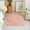 Blush, variant on Modern Soft PV Fur Area Rug, Non-Slip Fuzzy Shag, Plush Furry Floor Carpet for Bedroom, Living Room, Nursery, Solid Color 5 x 7 ft - Turquoise
