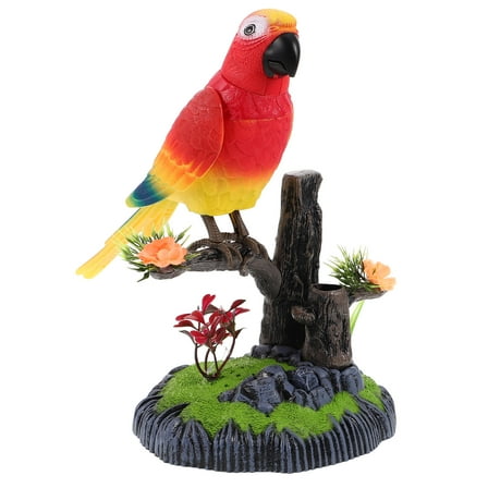 Baluue Robot Bird Electric Pet Red 1Pack