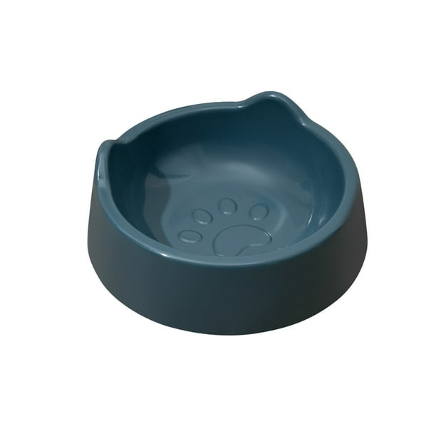 Los Cuencos de Comida para Gatos de Plástico Negro 18.5x15x6.3cm Pueden Alimentar a Gatos para Gatos de Alimentación Diaria
