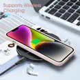 thumbnail image 6 of Liquid Silicone Case for iPhone 14 (6.1''), [Scratch-Resistant, Anti-Fingerprint, Shockproof] Protective Slim Fit Phone Case, 4-Layer Cover with Microfiber Lining, Silky-Soft Touch, Pink, 6 of 14