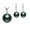 Black-C, variant on Pearl Earrings Water Wave Jewelry Chain Tassel Pearl Set Necklace for Men Earring Necklace Big Necklaces for Women Fashion Jewelry Simple Necklace Necklaces Pack