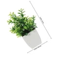 thumbnail image 2 of OHOIOLLA 4Ud Adornos De Plantas Falsas En Maceta Para Interior De Casa Y Oficina, 2 of 6
