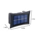 thumbnail image 3 of Solar exterior de pared - Pack de 2 apliques modernos impermeables IP65 con iluminación arriba/abajo • Encendido/apagado automático • Luz blanca/cálida/colorida, 3 of 6