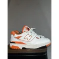 thumbnail image 4 of New Balance 550 Men's Size 11 White Orange Syracuse Casual Shoes BB550HG1, 4 of 6