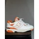 thumbnail image 4 of New Balance 550 Men's Size 11 White Orange Syracuse Casual Shoes BB550HG1, 4 of 6