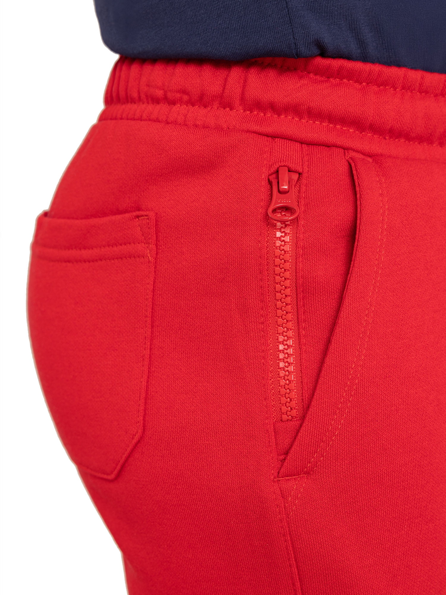 U.S. Polo Assn. Boys Fleece Short with Zipper Pockets, Sizes 4-18