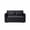 Black, variant on 54" Adjustable Back Convertible Sofa Bed, Pull-Out Loveseat Sleeper with Velvet Fabric, Modern Loveseat Sofa Sleeper with Solid Wood Frame for Living Room, Black