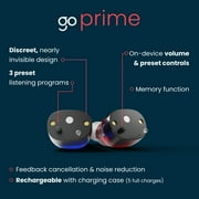 Go Prime In-Ear OTC Hearing Aid | Rechargeable, Noise & Feedback Control
