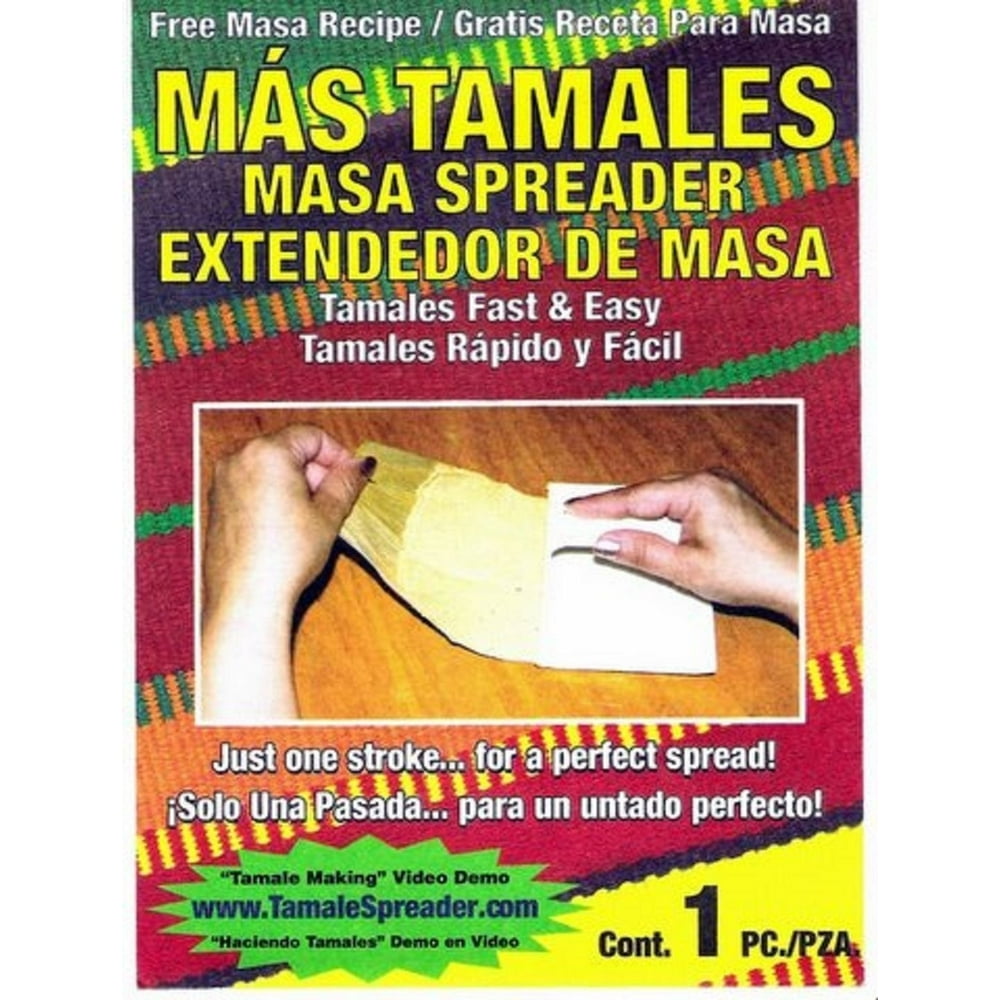 Tamales Masa Spreader 4 Pack (Assorted Colors)