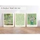 thumbnail image 3 of Set de arte de pared Induslyfe, lienzo enmarcado con césped, 30 x 40 cm, 3 unidades, 3 of 7