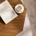 thumbnail image 3 of Round Wood 30.51 inch Coffee table for Living Room Table Walnut Suitable for Bedroom, Living Room, Office, 3 of 8