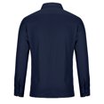 thumbnail image 5 of Iugvhana Mens Classic Fit Dress Shirts Slim Lapel Long Sleeve Casual Business Formal Shirt Tops Button Down Cotton Shirt Navy M, 5 of 5