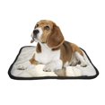 thumbnail image 2 of PKQWTM Kitten Closed In Towel Warm Sleepy Small White Pet Dog Cat Bed Pee Pads Mat Cushion Potty Dogs Blankets Crate Bed Kennel 36x48 inch, 2 of 3