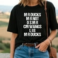 thumbnail image 2 of MR Ducks T-Shirt – Funny Phonetic Reading Joke Tee, Humorous Word Puzzle Graphic Shirt, 2 of 5