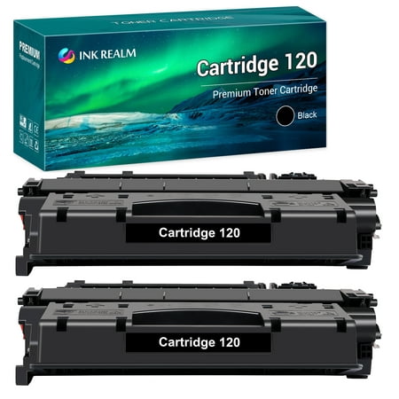 CRG-120 Black Toner Cartridge Compatible for Canon 120 ImageClass D1120 D1150 D1170 D1180 D1320 D1350 D1370 D1520 D1550 MF6680DN Satera MF417dw Printer Ink (2-Pack)