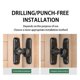 thumbnail image 5 of No Drill Installation Zinc Alloy Door Latch Bolt Lock for Sliding Doors Bathroom Bedroom Closet Door, 5 of 5