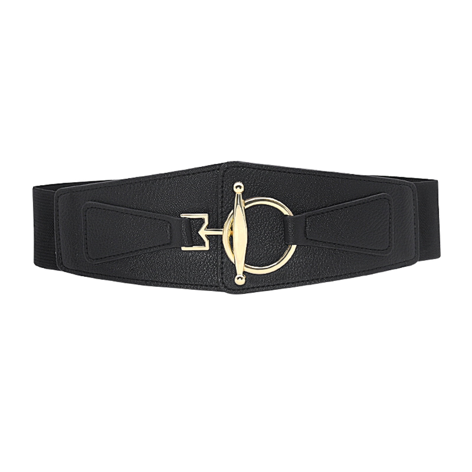 Elastic Ysl Stretch Belt Zicth Belt Fashion Wild Wide Waistband