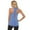 Blue, variant on Womens Cross Backless Workout Tops for Women Racerback Tank Tops Open Back Running Tank Tops Muscle Tank Yoga Shirts